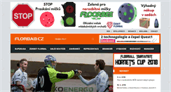 Desktop Screenshot of florbal.cz